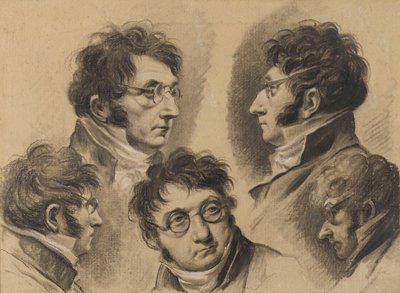 Louis-Léopold Boilly - 5 omakuvaa tekijältä Louis Leopold Boilly
