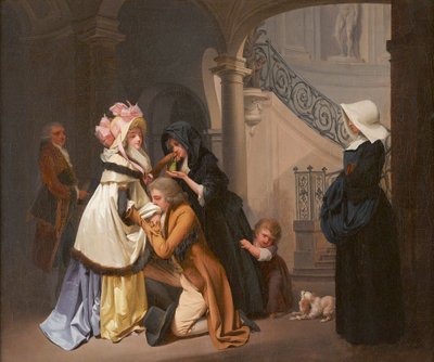 Louis-Léopold Boilly - Sydämen tunnustaminen tekijältä Louis Leopold Boilly