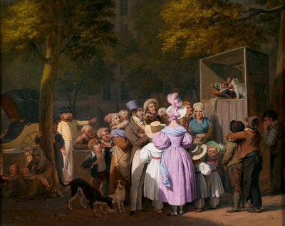 Louis-Léopold Boilly - Kissa-parka tekijältä Louis Leopold Boilly