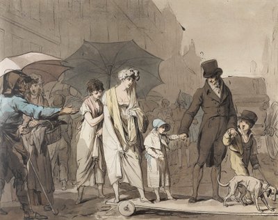 Louis-Léopold Boilly - Kaupunkien tietullimaksut tekijältä Louis Leopold Boilly