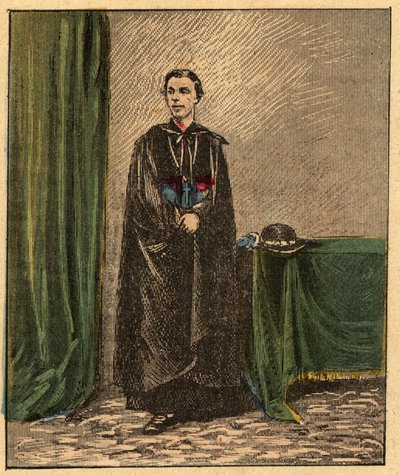 Louis-Gaston de Segur (Louis Gaston de Segur) (1844-1879) Ranskan piispa - - Kaiverrus sanasta "" Uskonnollinen opetus silmin. Wonderful Album”, Louis Maitrejean ja Georget Ramond - Ranska 1910 tekijältä Louis Maitrejean