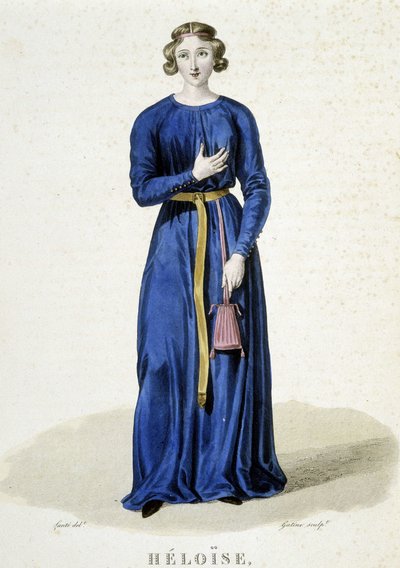 Héloise - ""French Gallery of Famous Women"" tekijältä Louis-Marie Lante