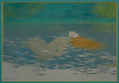 Merenneito (guassi silkille) tekijältä Louis Maurice Boutet de Monvel