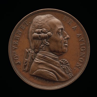 Claude-Joseph Vernet, 1714-1789, taidemaalari [takapuoli], 1826. tekijältä Louis Michel Petit