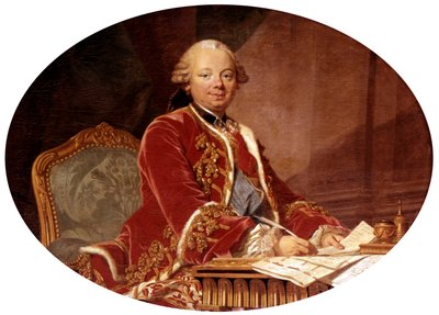 Etienne-Francois, Choiseul-Stainvillen herttua (1719-1785) tekijältä Louis Michel van Loo