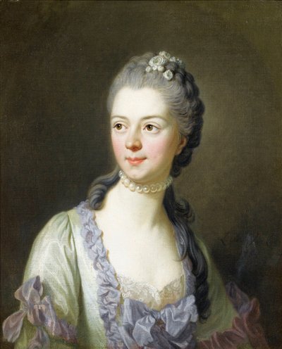 Prinsessa Ekaterina Dmitrievna Golitsynan muotokuva (Galitzine) - Ekaterina Dmitrievna Golitsynan (1720-1761), Nee Cantmir Par van Loon, Louis Michelin (1707-1771) muotokuva tekijältä Louis Michel van Loo