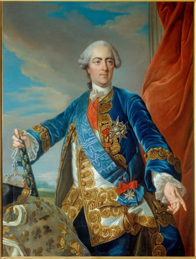 Ludvig XV:n muotokuva tekijältä Louis Michel van Loo