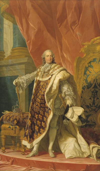 Ludvig XV, Ranska (1710-1774) tekijältä Louis Michel van Loo