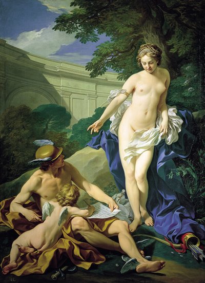 Venus, Merkurius ja rakkaus tekijältä Louis Michel van Loo