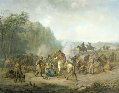 Kasakka bivouac tekijältä Louis Moritz