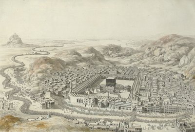 Mekka, 1787 tekijältä Louis Nicolas de Lespinasse