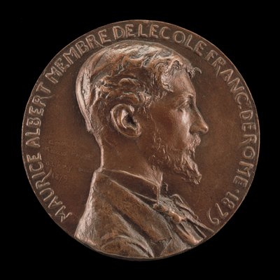 Maurice Albert, 1854-1907, 1879. tekijältä Louis Oscar Roty