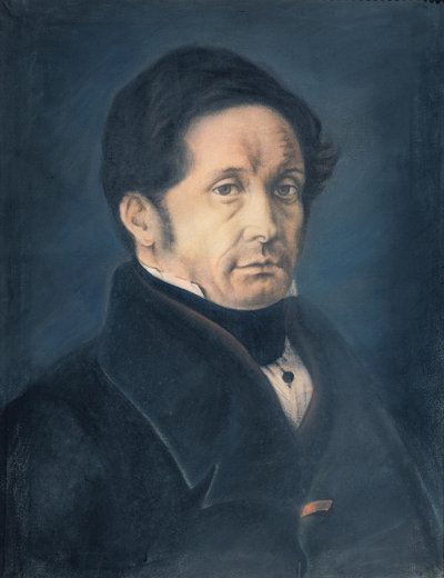 Jean-Joseph Pasteur (1791-1865) 1842 (pastelli paperille) tekijältä Louis Pasteur