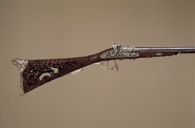 Kaksipiippuinen lyömäsuihkuhaulikko, ranska, Pariisi, päivätty 1854 tekijältä Louis Perrin