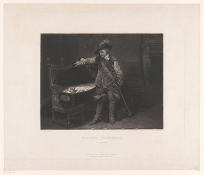 Oliver Cromwell Englannin kuninkaan Charles I:n arkussa Oliver Cromwell. 30. tammikuuta 1649 (otsikko esineessä) tekijältä Louis Pierre Henriquel Dupont