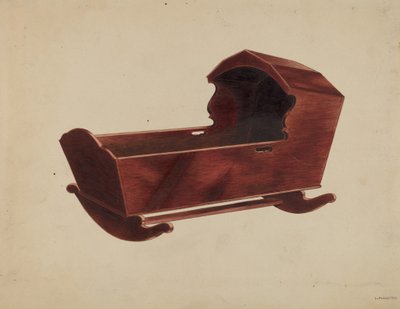 Mahagoninen kehto, c. 1937. tekijältä Louis Plogsted
