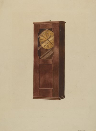 Hyllykello, c. 1937. tekijältä Louis Plogsted