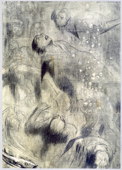 Merikaivos, 1916 tekijältä Louis Raemaekers