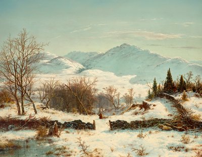 Talvi kohtaus tekijältä Louis Remy Mignot