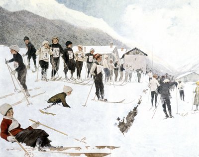 Hiihtotunnit lapsille tekijältä Louis Remy Sabatier