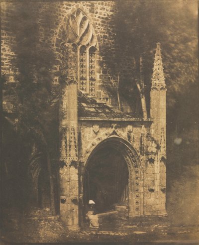 Notre-Damen suihkulähde Saint-Brieucissa, Bretagnessa, n. 1853. tekijältä Louis Rémy Robert