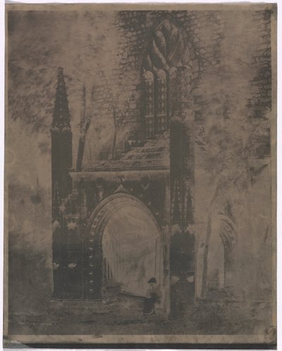 Notre Damen suihkulähde Saint-Brieucissa, Bretagnessa, n. 1853. tekijältä Louis Rémy Robert