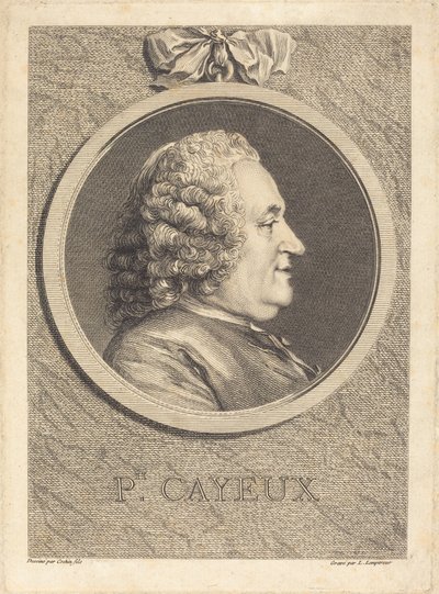Philippe Cayeux tekijältä Louis Simon Lempereur after Charles Nicolas Cochin II