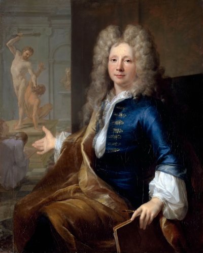 Louis Boullogne nuoremman muotokuva 1654-1733 tekijältä Louis Tocqué