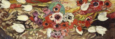 Anemones ja valkoiset tulppaanit; Anemones ja valkoiset tulppaanit tekijältä Louis Valtat