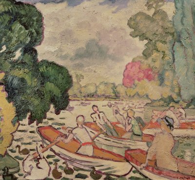 Veneitä Bois de Boulognessa tekijältä Louis Valtat