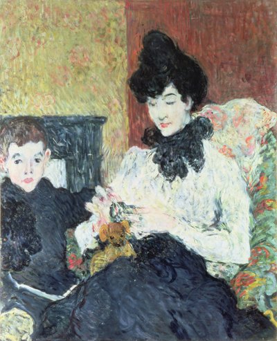 Madame Doubrere ja hänen poikansa tekijältä Louis Valtat