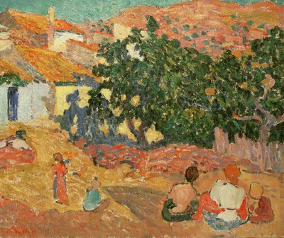 Espanjalainen maisema tekijältä Louis Valtat