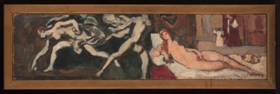 Tutkimuksia Tizianin Urbinon Venuksen ja Guido Renin Atalantan kilpajuoksu -teosten mukaan, jotka on tehty Petit Palais