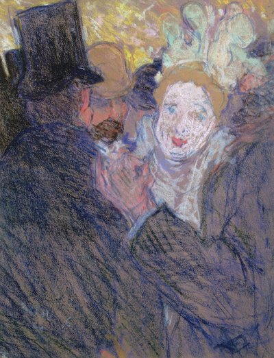 Keskustelu (pastelli paperille) tekijältä Louis Valtat