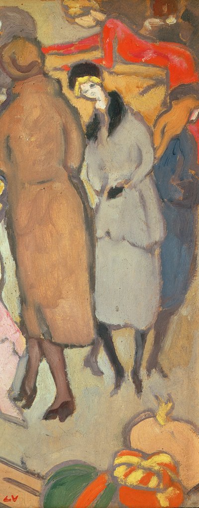 Passantes (öljy kankaalle) tekijältä Louis Valtat