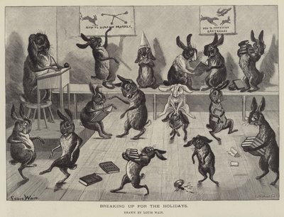Eroaminen lomaa varten tekijältä Louis Wain