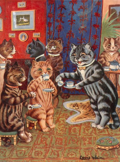 Teetä ottamalla tekijältä Louis Wain