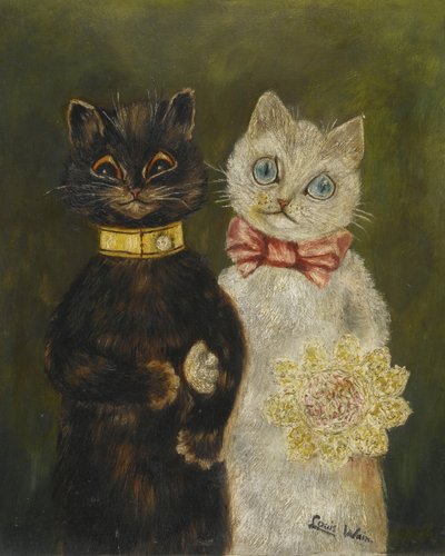 Morsian ja sulhanen tekijältä Louis Wain