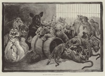 Onnellinen perhe Crystal Palacessa tekijältä Louis Wain
