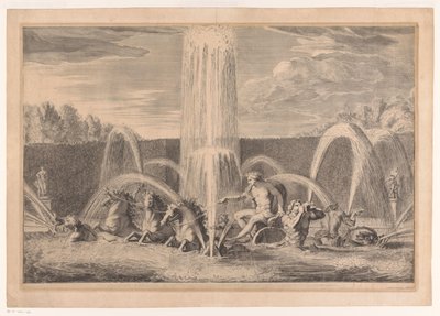 Apollon lampi Versaillesin puutarhassa tekijältä Louis de Châtillon