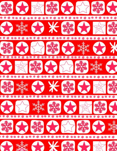 Christmas Wrap Stripe, 2017, digitaalinen media tekijältä Louisa Hereford