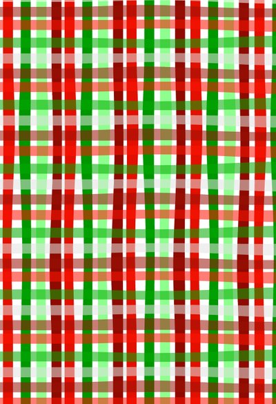 Christmas Wrap check,2017, Digitaalinen media tekijältä Louisa Hereford