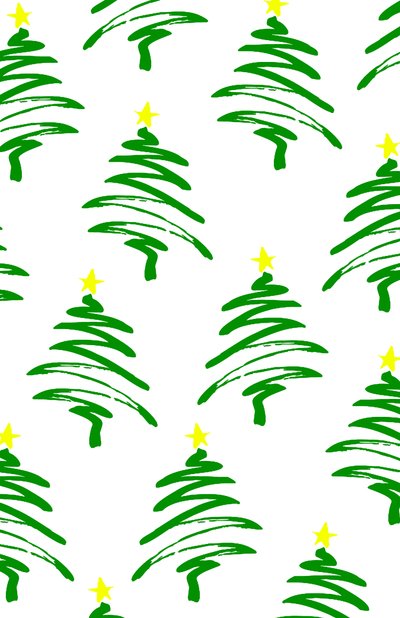 Funky Christmas Trees, 2017, Digitaalinen media tekijältä Louisa Hereford