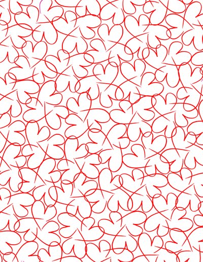 Linked Hearts, 2014 (digitaalinen kuva) tekijältä Louisa Hereford