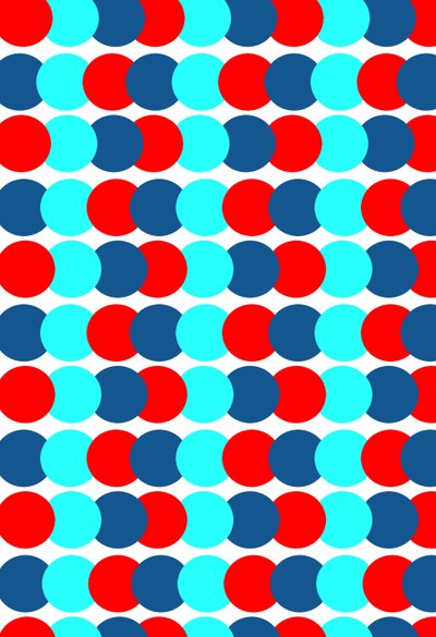 Spots in row, 2015, Digital Media tekijältä Louisa Hereford