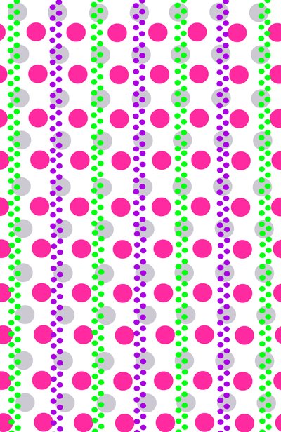 Spotty Stripe, 2014 (digitaalinen media) tekijältä Louisa Hereford