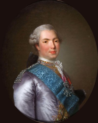 Louis Stanislas Xavier 1755-1824, Provencen kreivi, 1773. tekijältä Elisabeth Louise Vigee Lebrun