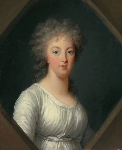 Muotokuva Marie Antoinettesta 1755-1793, 1800. tekijältä Elisabeth Louise Vigee Lebrun