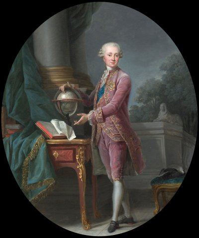 Prinssi Karl Heinrich von Nassau-Siegenin muotokuva 1743-1808, 1776. tekijältä Elisabeth Louise Vigee Lebrun