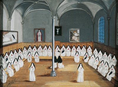 Port-Royal des Champs Abbey, sisarusten osasto tekijältä Louise Magdeleine Hortemels
